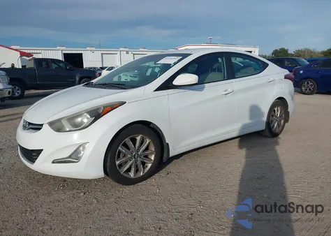 2015 Hyundai Elantra Se from USA, damaged, VIN 5NPDH4AE7FH641526